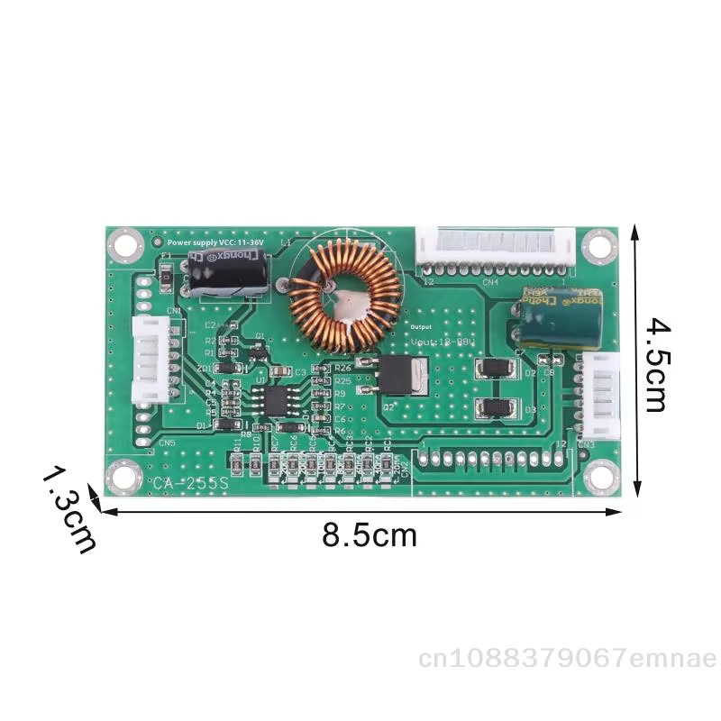 JETTING ZCA-255S Universelles LED LCD TV Hintergrundbeleuchtungs-Konstantstrom-Board mit Aufwärtsplatte und Netzteil, Farbe: Grün, für 10-48 Zoll Fernseher - Bild 2