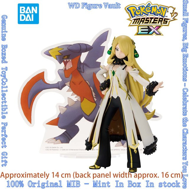Bandai Pokémon Masters EX Panel Spectacle Arceus Cynthia Mega Garchomp Figur, Anime-Modell, ab 8 Jahren - Bild 1