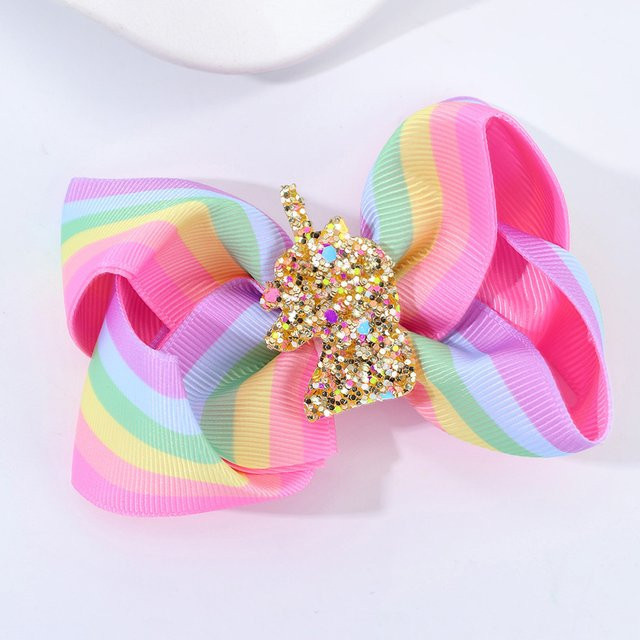 Haarspange Einhorn Pailletten, Mädchen, Kinder - Bild 1