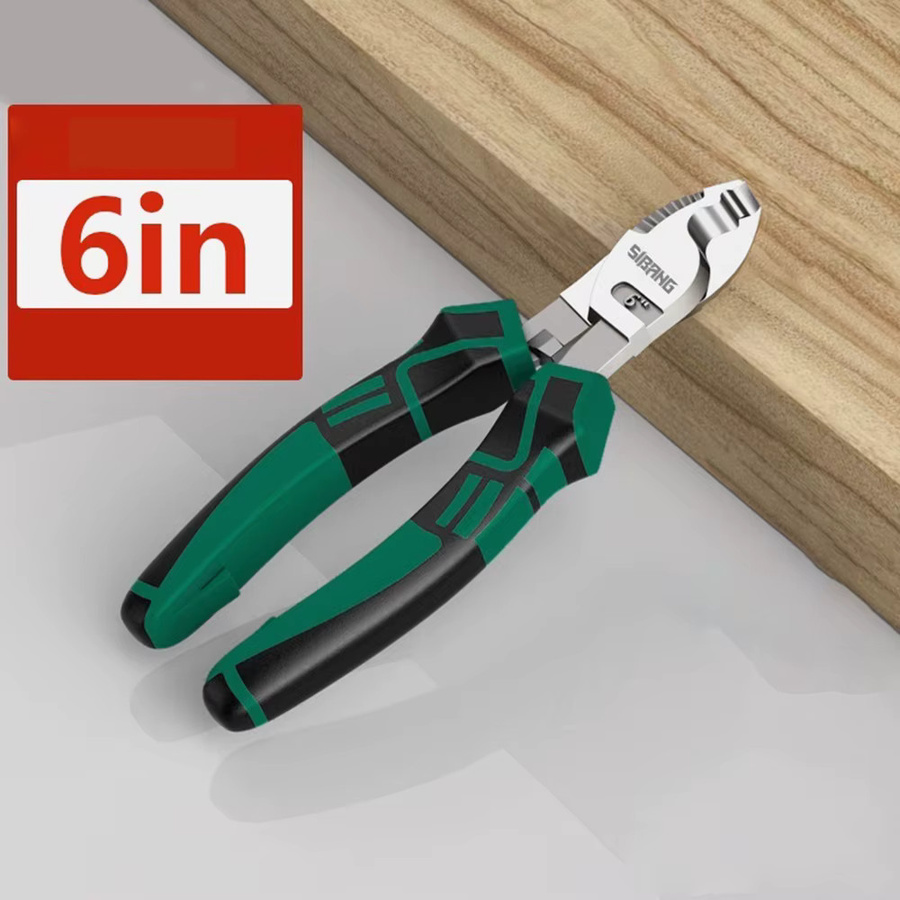 Multifunktionaler Kabelschneider von WOZOBUY aus Kohlenstoffstahl für Elektriker zum Abisolieren und Schneiden von Drähten - Bild 5