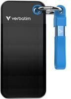 Verbatim Pocket SSD Externe SSD mit 2 TB Speicherplatz und USB-C Anschluss in Schwarz oder Blau - Bild 1