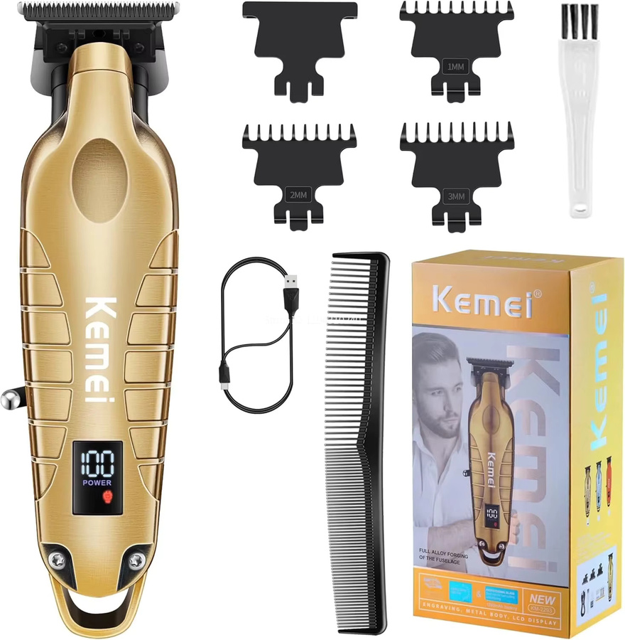 Kemei Haar- und Barttrimmer für Herren, kabellos - Bild 4