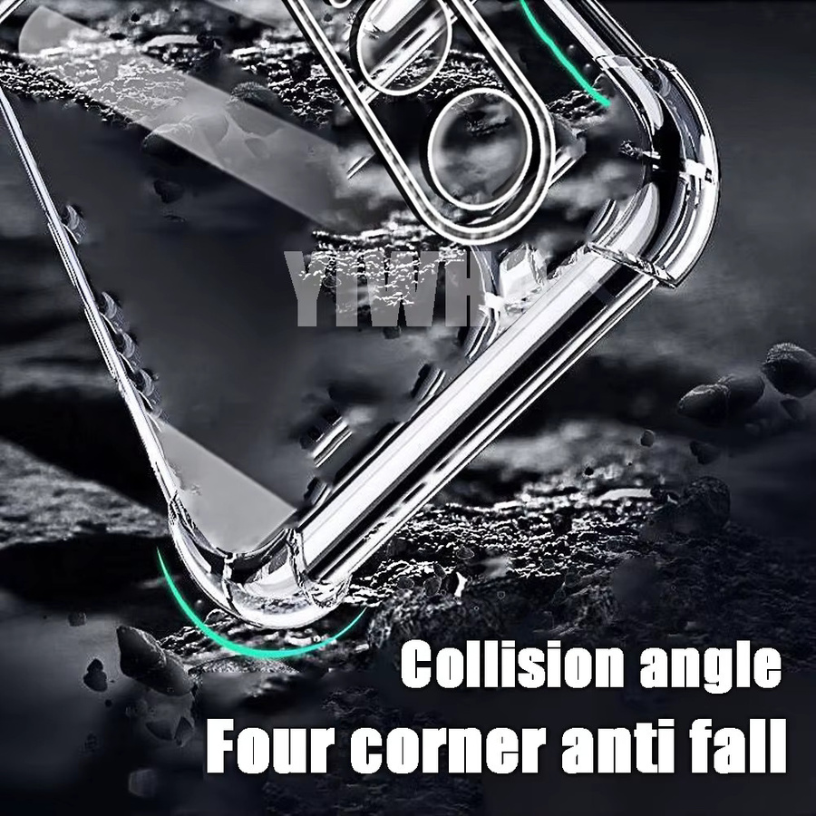 Transparente Airbag Handyhülle für OnePlus Nord CE 4, Nord 3, Nord CE 2 Lite, Nord CE 4 Lite und Nord CE 3 Lite aus weichem TPU - Bild 2