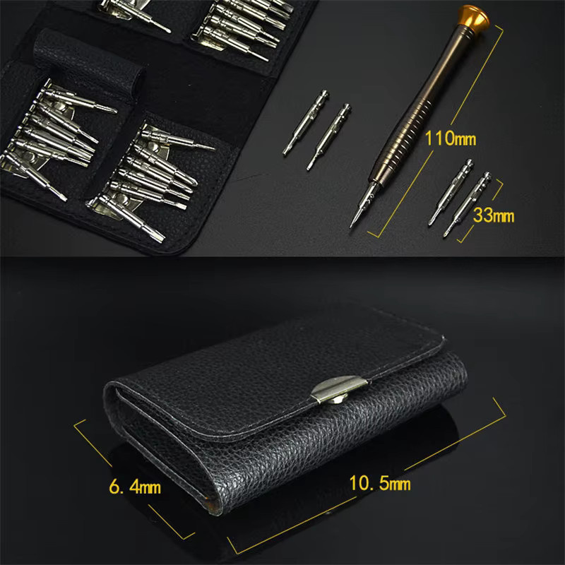 WEEKS Präzisions-Schraubendreher-Set mit magnetischen Bits für Torx und Hex zur Reparatur von Telefon und Kamera - Bild 4