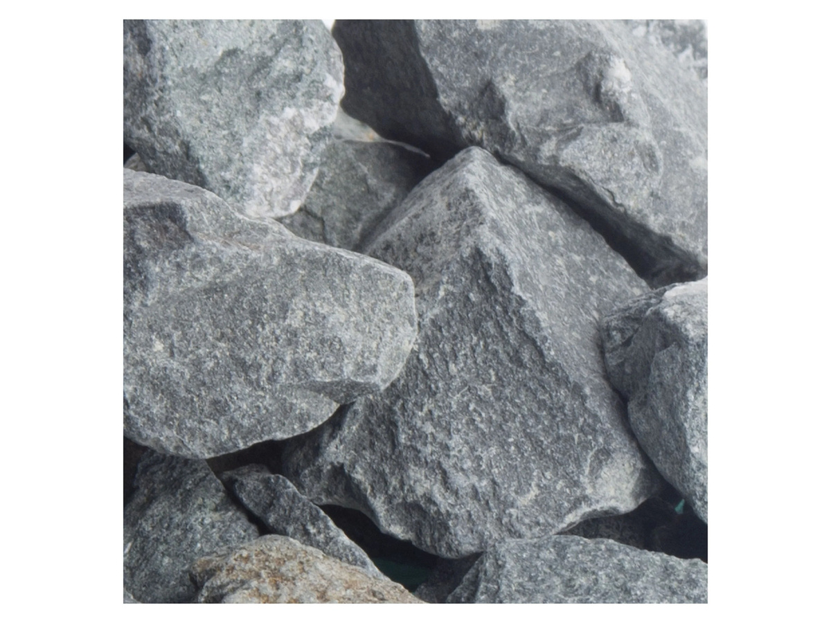 Schicker Mineral Diabas Ziersplitt Grau, Körnung 16-32 mm, 1000 kg BigBag - Bild 3