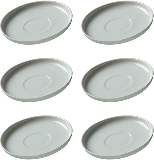 Ritzenhoff & Breker Espressountertassen Jasper Set 6er aus Glas in Grau Durchmesser: 10,5 cm - Bild 1