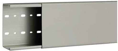 Hager Verdrahtungskanal B6012007030B Grau, B/H/T: 12,6 x 6,5 x 200 cm - Bild 1