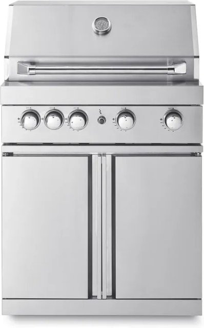 MyOutdoorKitchen Freistehender Gasgrill Stainless Collection mit 4 Brennern und Infrarotbrenner aus Edelstahl - Bild 1