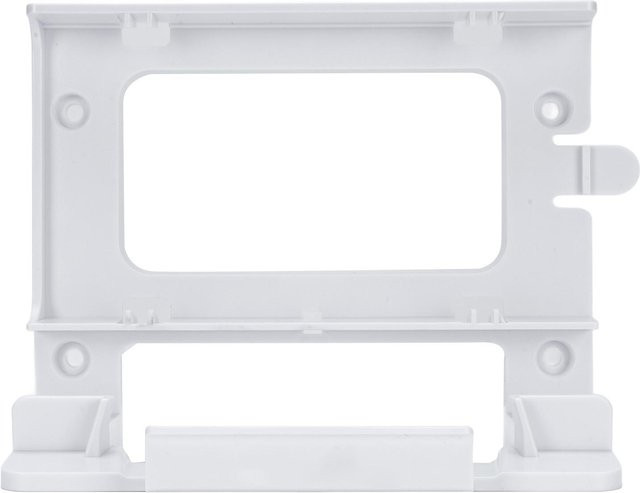 DIYelecs Wandhalterung für Satelliten-Router und Netzteil Gen 3 aus ABS-Kunststoff, Weiß, platzsparende Montagehalterung - Bild 1