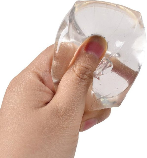 Binchi Outdoor Product Transparente Eiswürfel, Pailletten Maltoseball, Quetschspielzeug - Bild 1