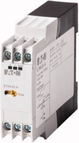Eaton ETR4-51-A Elektronisches SD-Zeitrelais für DIN-Schiene in Weiß - Bild 1