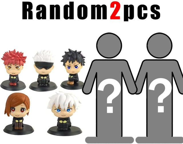 Yiran toy 1 Jujutsu Kaisen Figuren Set, Puppe, ab 14 Jahren - Bild 1