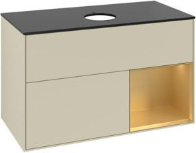 V&B Waschtischunterschrank Finion 100 in Lackausführung, Breite: 100 cm, Höhe: 50,1 cm, Tiefe: 50,1 cm - Bild 1