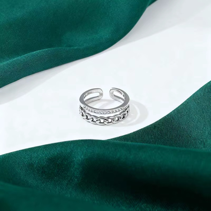 SAY Moissanit-Ring, 925 Silber, Damen - Bild 3