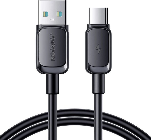 Joyroom A14 Daten- und Ladekabel USB-A auf USB-C, 18W, Schwarz, Länge: 1,2 m - Bild 1