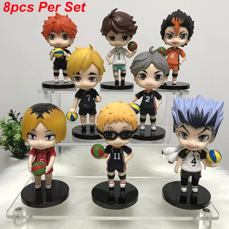 XIWANXILE Haikyuu Actionfiguren, 6-teiliges Set - Bild 4