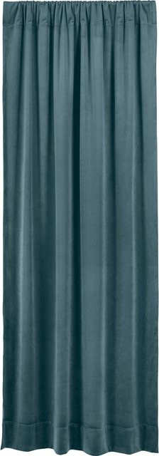 OBI Vorhang 2er-Set Petrol Blackout mit Tunnelzug, Breite: 135 cm, Höhe: 250 cm - Bild 1