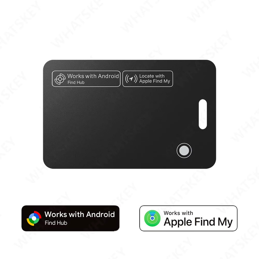 Peocke Kabelloser Bluetooth-GPS-Tracker für Geldbörsen, Wasserdichter Ortungsfinder Kompatibel mit iOS und Google Find My, Schwarz - Bild 7