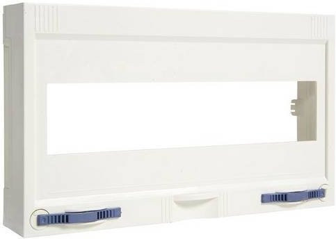 Hager ZU91A Abdeckung für einreihige Verteiler aus Kunststoff in Weiß, H x B: 150 x 250 mm - Bild 1