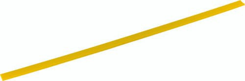 Harting Befestigungsschiene in Gelb aus Kunststoff (Art.-Nr. 02095001034) - Bild 1