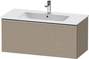 Duravit Waschtischunterschrank D-Neo beige wandhängend B: 101 cm, T: 46,2 cm, H: 44 cm - Bild 1