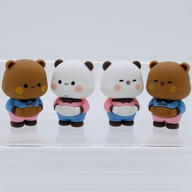 Fashnics Bubu Dudu Panda Bär Anime Figuren Multicolor - Bild 2