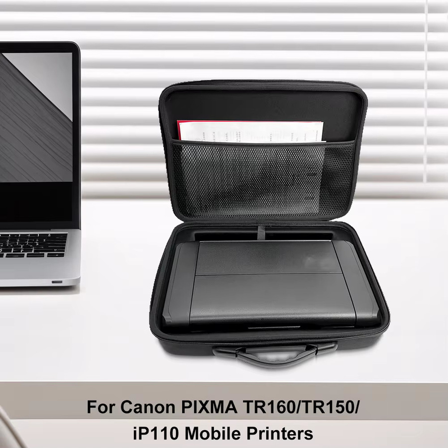 Canon PIXMA TR160 TR150 iP110 Hartschalen-Reisetasche in Schwarz für kabellose Drucker - Bild 4