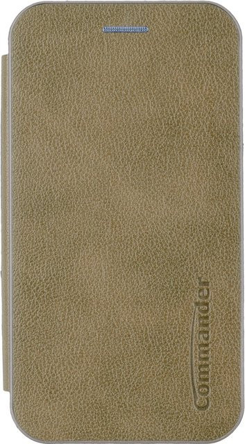 CURVE Book Case DELUXE Handyhülle für Samsung S21 FE 5G in Beige - Bild 1