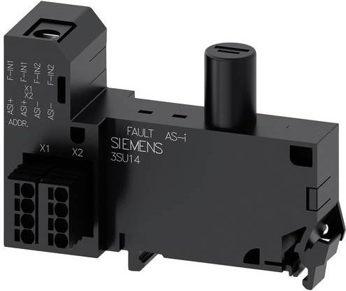 Siemens Steuergehäuse 3SU1401-2EE60-6AA0 in Schwarz und Weiß aus Kunststoff - Bild 1