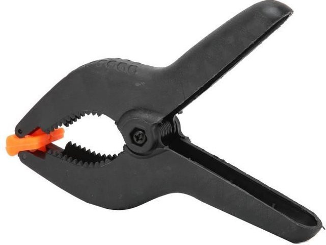 Omabeta Holzzwinge Federzwinge 6 Zoll aus Nylon-Kunststoff in Schwarz - Bild 1