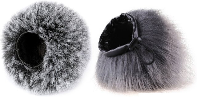 Zoom Windschutz Muff in Grau für H1n Rekorder - Bild 1