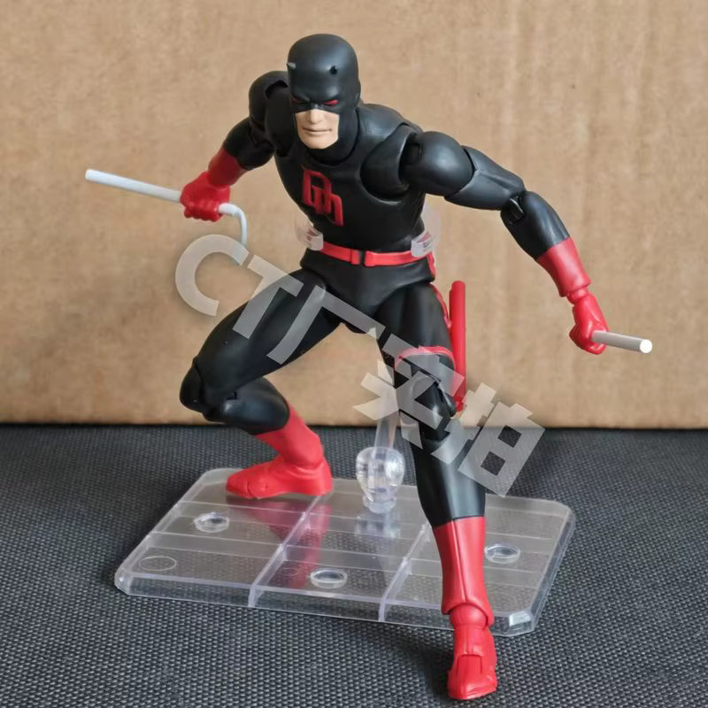 Mafex Daredevil, Actionfigur, Marvel, Schwarz, Kunststoff - Bild 2