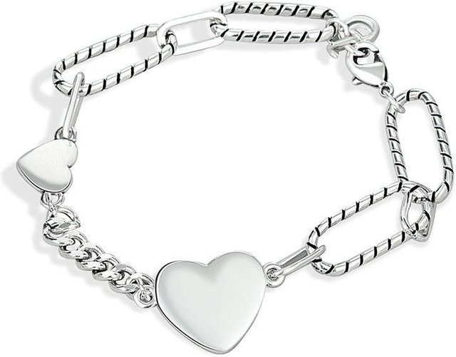 Armband & Armreif 925 Silber, Herz, Damen - Bild 1