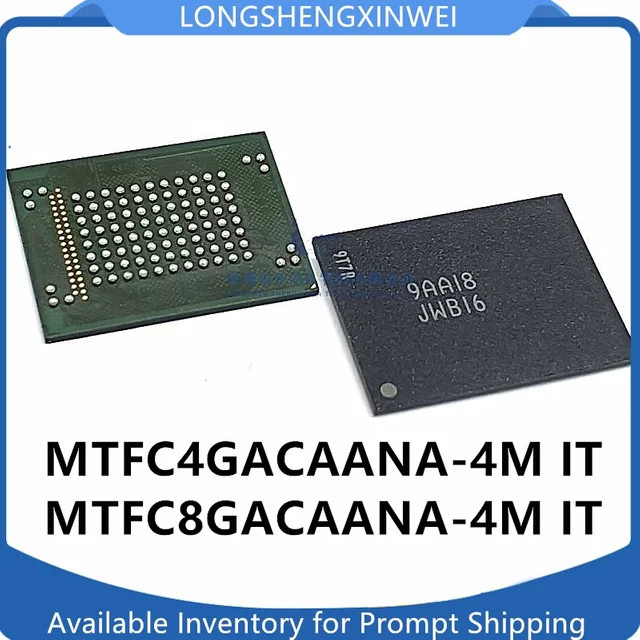 Original 8GB EMMC Speicher Chip BGA100 in Schwarz - Bild 1
