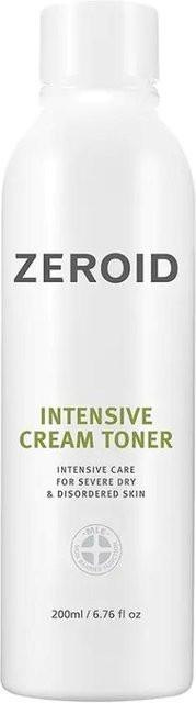 ZEROID Intensive Cream Toner, 200 ml, mit Panthenol, für trockene und empfindliche Haut - Bild 1