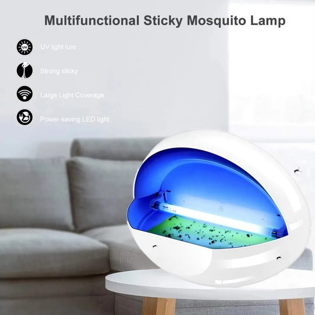 JOYINLED UV-Mückenvernichtungslampe 8 W elektrische Insektenfalle mit fluoreszierender Technologie für Innenbereiche - Bild 1