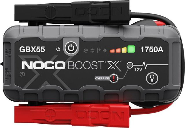 NOCO GBX55 Fahrzeugstarthilfe in Schwarz mit USB-A und USB-C Anschlüssen - Bild 1