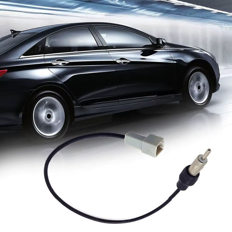 Auto Radio Antennen Adapter Kabel für Kia und Hyundai 2006-2012, Farbe: Schwarz, Länge: 25-30 cm - Bild 4