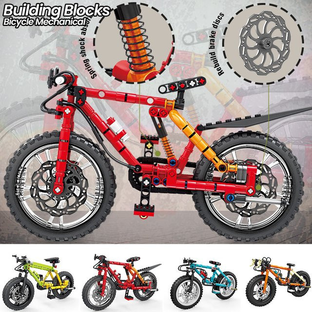 CONUSEA Fahrrad-Baukasten Mechanisches Bewegungsset Mountainbike, Modell-Spielzeug - Bild 1