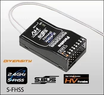 Futaba R2008SB R3008SB S.Bus FHSS Telemetrie Empfänger für Hubschrauber - Bild 1