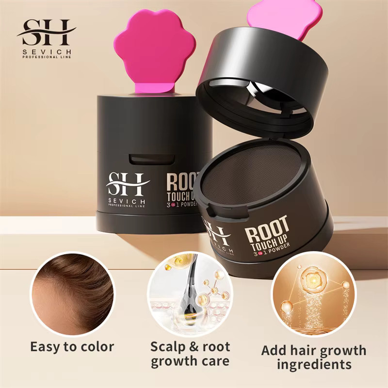 Sevich Hairline Powder, md brown, Matt, 4 g, Unisex - Bild 5