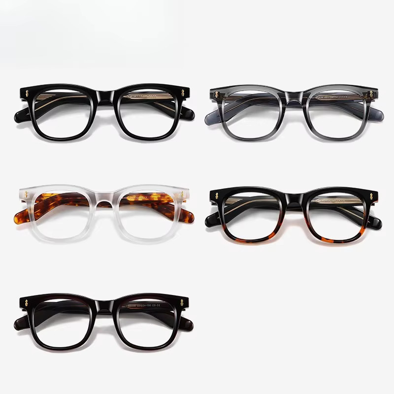 CLLOIO Lesebrille, rund, Vollrand, Kunststoff, schwarz - Bild 4