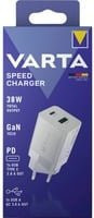 Varta Speed Charger 38W USB-Ladegerät mit 2 x USB und USB-C in Weiß - Bild 2