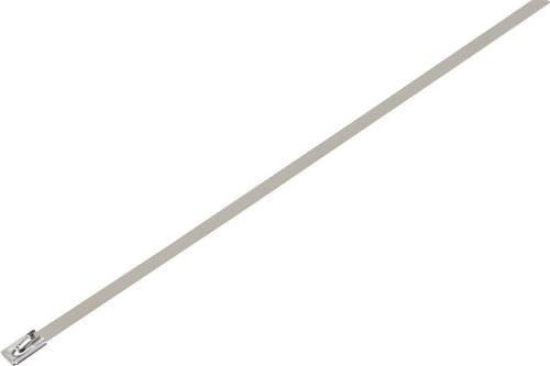 KSS BST201 Metall Kabelbinder in Silber, Länge: 201 mm, Breite: 4,60 mm - Bild 1