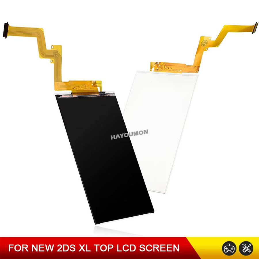 LCD Ersatzbildschirm für Nintendo 2DS XL LL in Schwarz - Bild 3