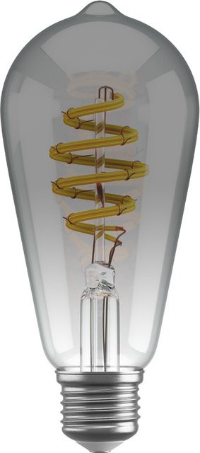 Hombli Filament Bulb CCT E27 ST64 Smokey Silber Transparent dimmbar - Bild 1