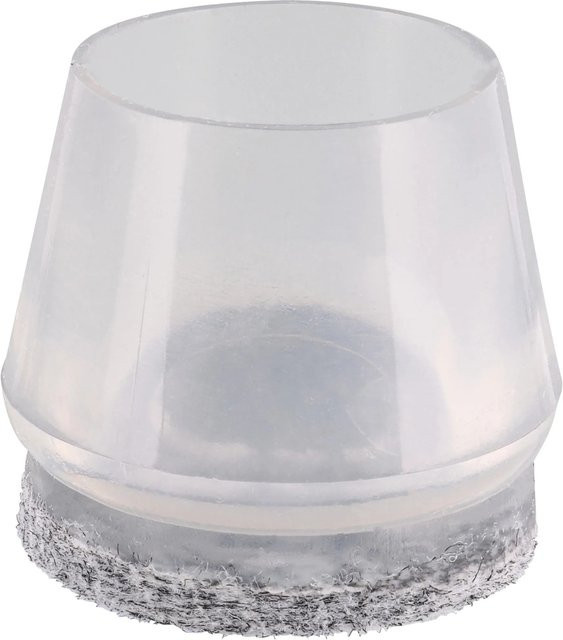 Wagner Kappen-Set EH0564 aus Kunststoff, 4-teilig, Transparent/Grau, Durchmesser: 24 mm, 28 mm, Höhe: 26 mm - Bild 1