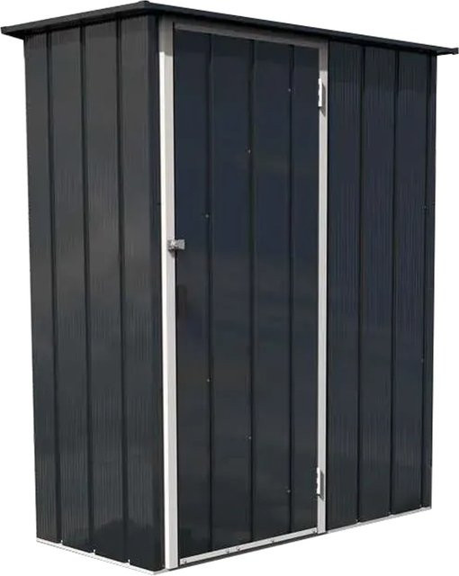 Duramax Metall-Gerätehaus Easy aus verzinktem Stahl in Anthrazit, B/T: 1,5 x 0,6 m - Bild 1
