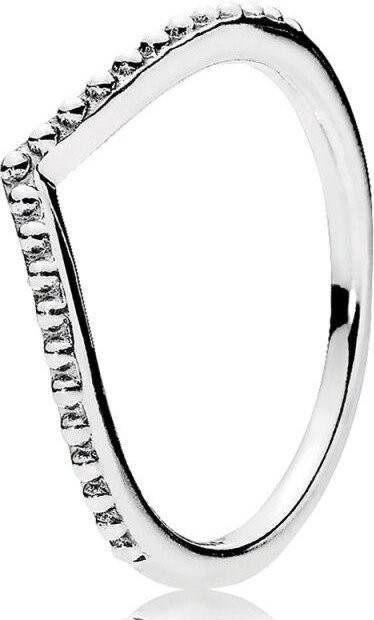 Wucifang Jewelry Wishbone Ring Set, 925 Silber, Kristall, Damen - Bild 1