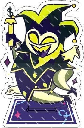 Yiran toy 1 Hazbin Hotel Alastor Morningstar Acryl Figur 8cm - Bild 1
